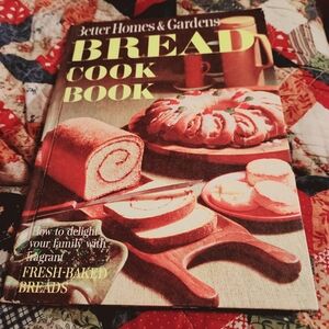Vintage Better Homes and Gardens BREAD Cook Book Cookbook Illustrated